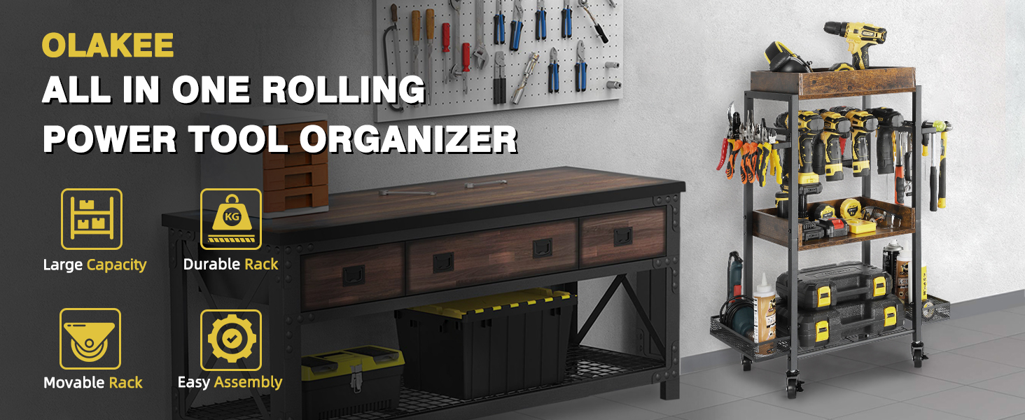 power tool organizer