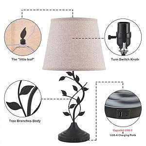 Bedside Lamp for Bedroom